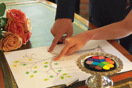 ゲスト参加型ウェルカムボード